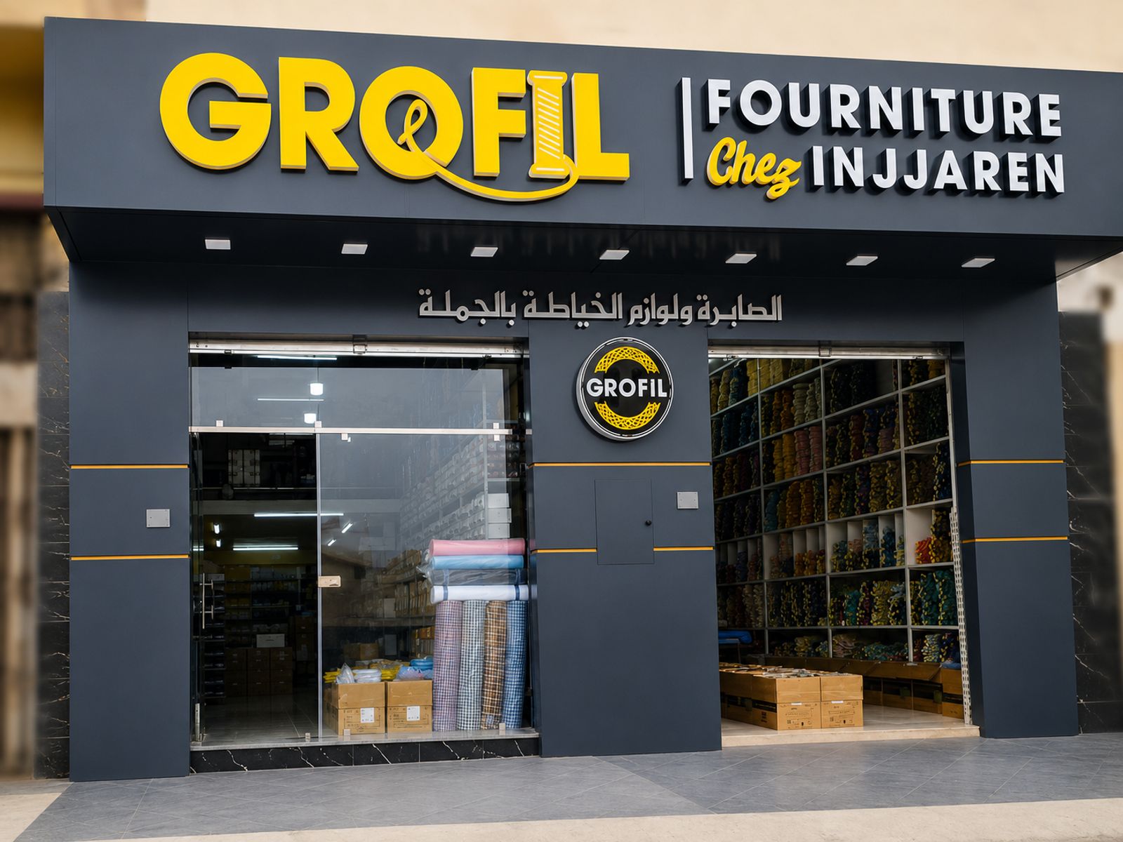 واجهة GROFIL Fourniture